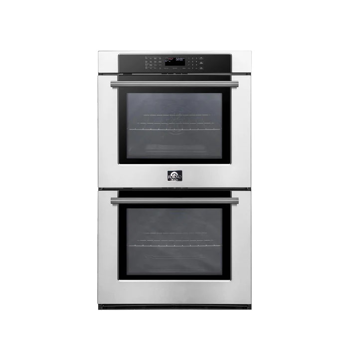 Forno Villarosa 30-Inch Convection Double Electric Wall Oven in Stainless Steel (FBOEL1365-30)