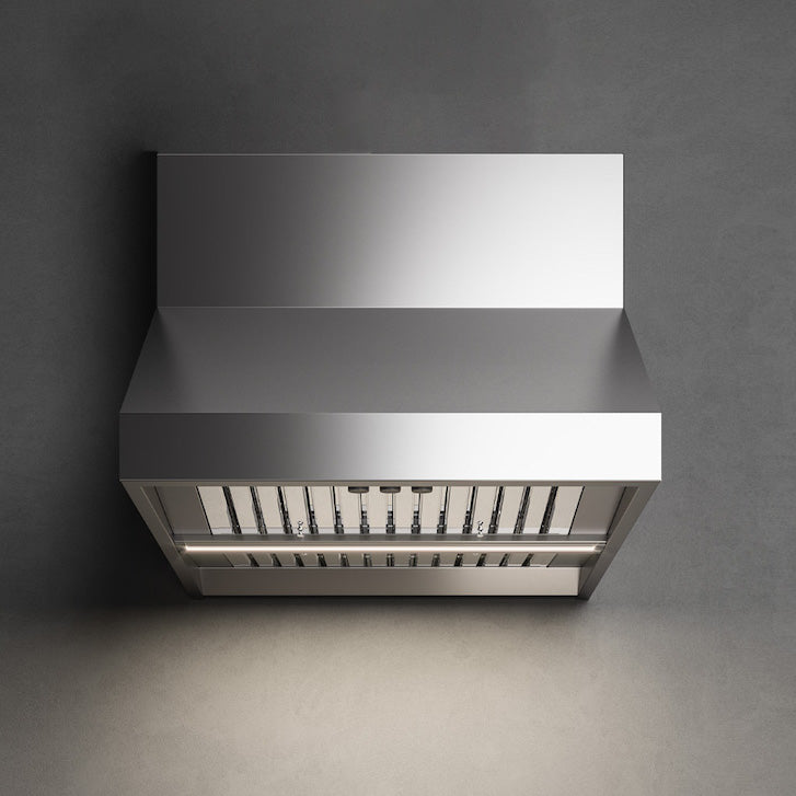 Falmec 1200 CFM Zeus Wall Mounted Outdoor Range Hood in Stainless Steel with Size Options (FOZEU)