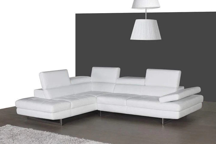J&M Furniture Forza A761 Italian Leather Sectional