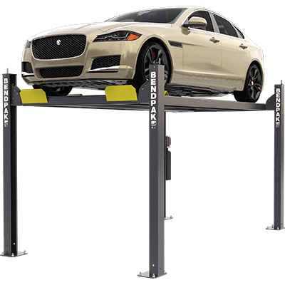 BendPak HD-7W Four-Post Car Lift (5175120) 7,000-lb. Capacity / Wide Car Lift / High Rise