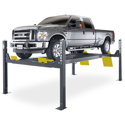 BendPak HDS-14X Four-Post Car Lift (5175173) 14,000-lb. Capacity / Four-Post Lift / Extended / Limo Style