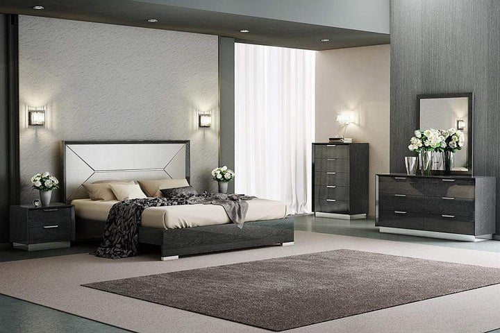 J&M Furniture Monte Leone Modern Bed