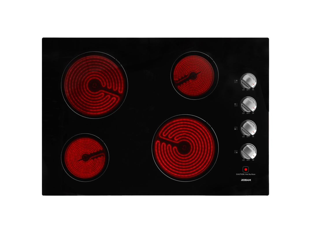 Hauslane ROBAM Ceramic Glass Cooktop W412 - 30"(4 Burners)