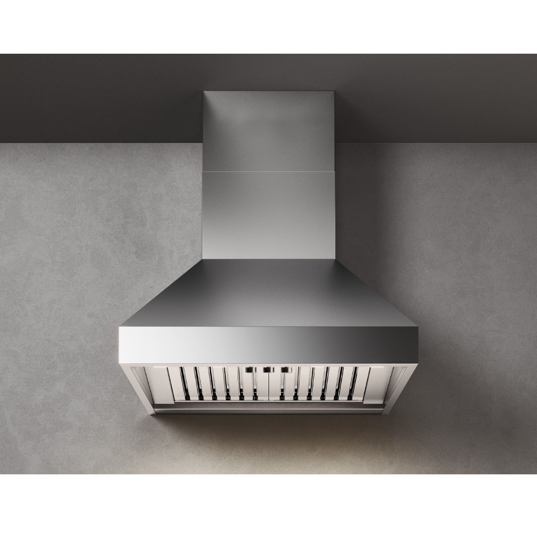 Falmec Pyramid Pro 30 in. 600 CFM Wall Mount Range Hood in Stainless Steel (FPDPR30W6SS-3)