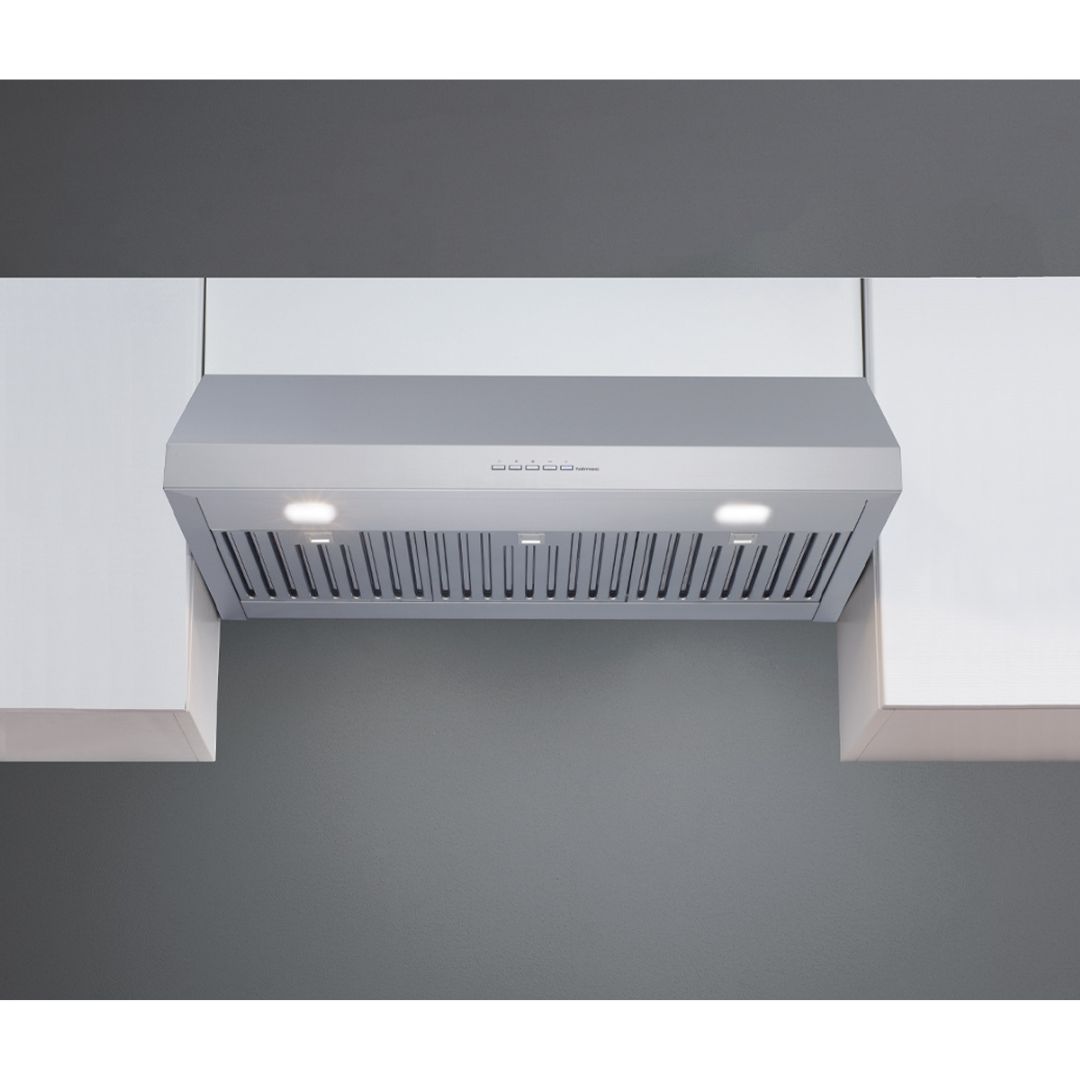 Falmec Eros 500 CFM Under Cabinet Range Hood in Stainless Steel with Size Options (FPERO)