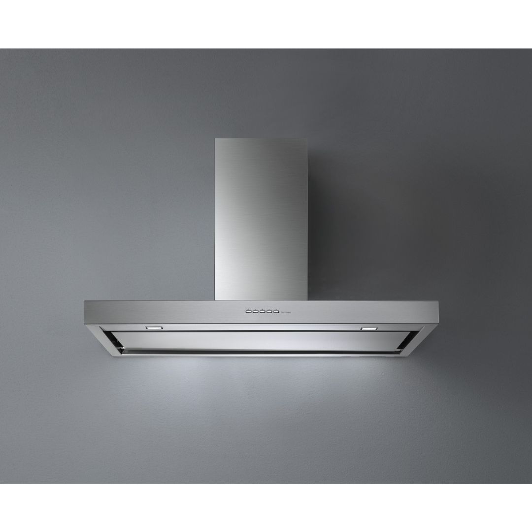 Falmec Plane Top 36 in. 500 CFM Island Mount Range Hood in Stainless Steel (FNPLS36I5SS-R)