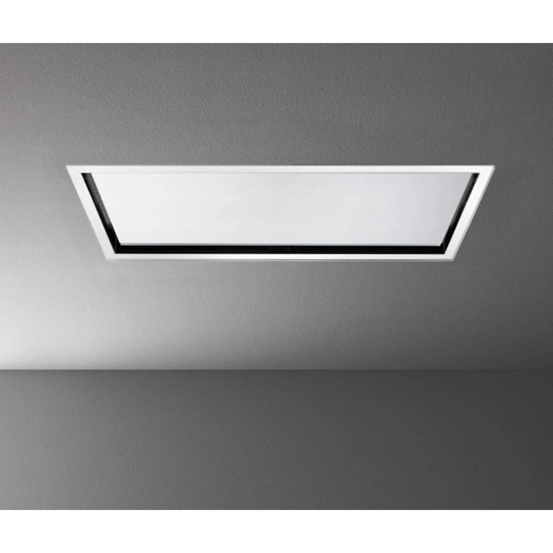 Falmec Nube 36 in. 600 CFM Flush Ceiling Mount Range Hood in Stainless Steel- Motor Required (FDNUB36C6SS-R)