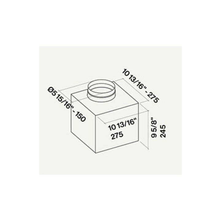 Falmec 600 CFM Internal and In-Line Range Hood Motor (KACL.798#21F)