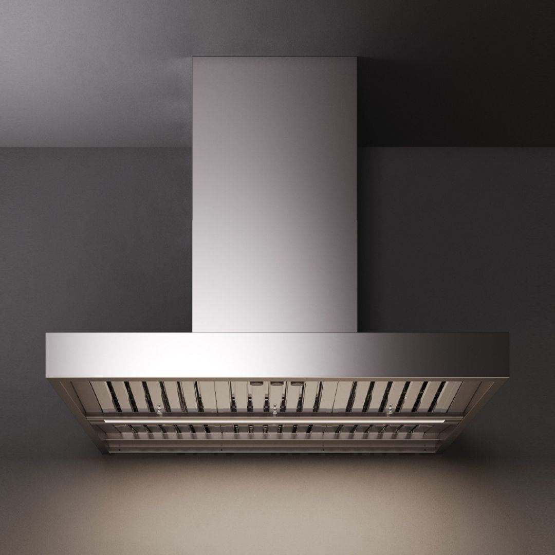 Falmec 1200 CFM Line Wall Mounted Outdoor Range Hood in Stainless Steel with Size Options (FOLIN)