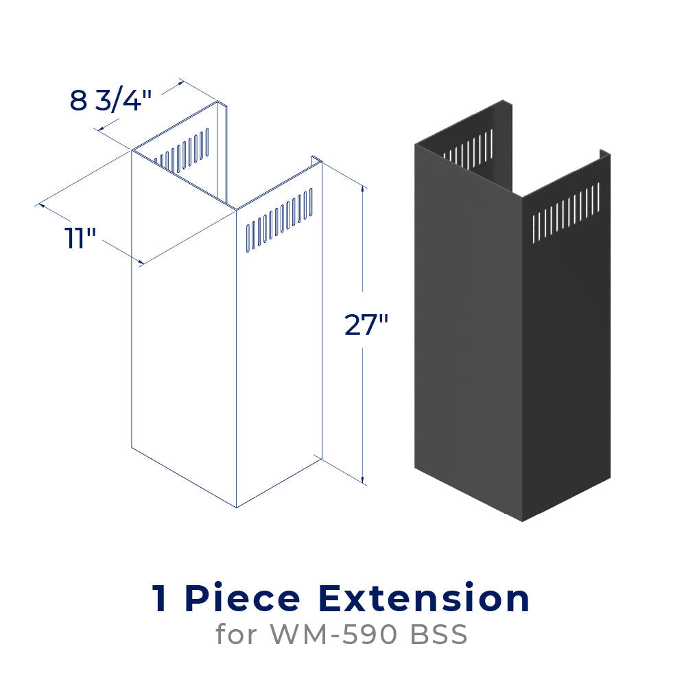 Hauslane Chimney Extension - CHE008 (WM590)