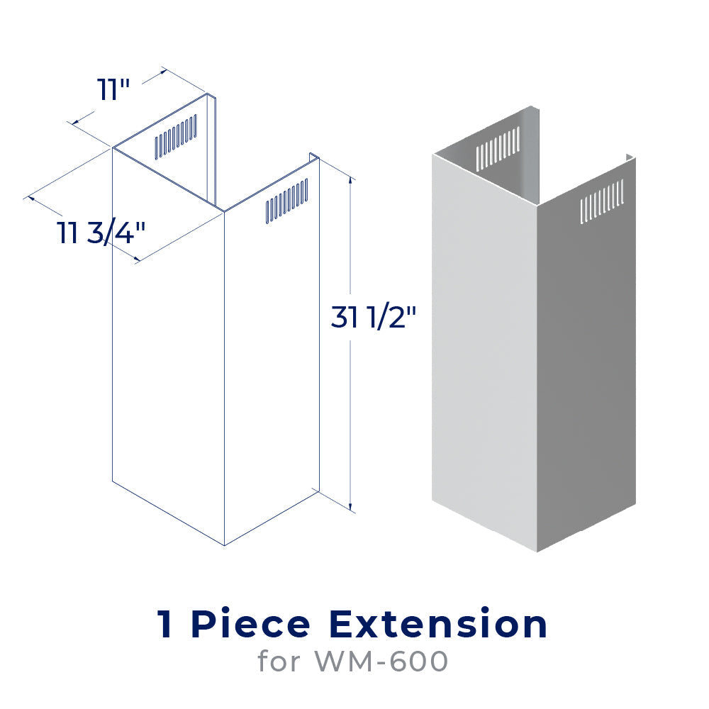 Hauslane Chimney Extension - CHE004 (WM600)