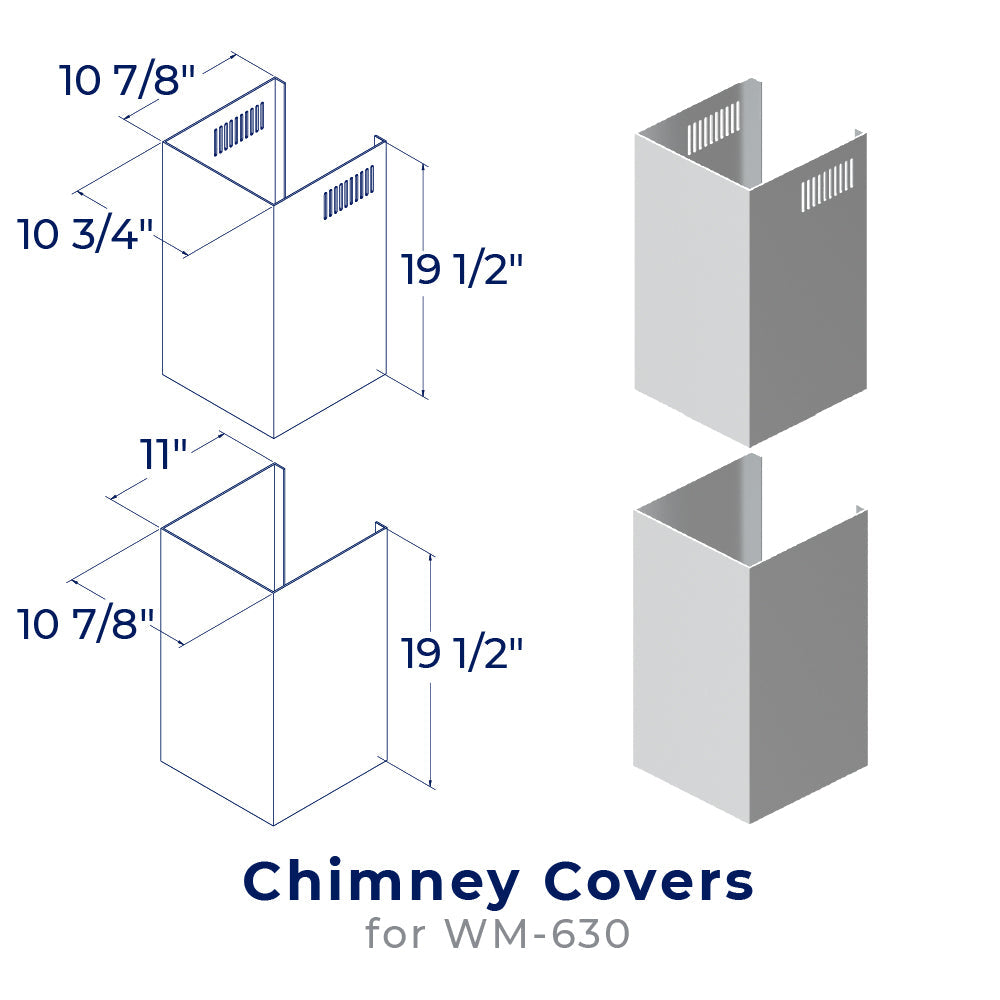 Hauslane Chimney Cover Kit - CHK002 (WM-630)