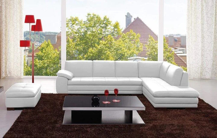 J&M Furniture 625 Italian Leather Sectional