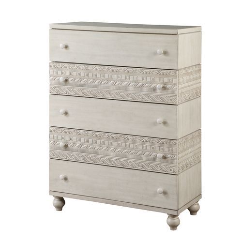 Acme Furniture Roselyne Chest in Antique White Finish BD00699