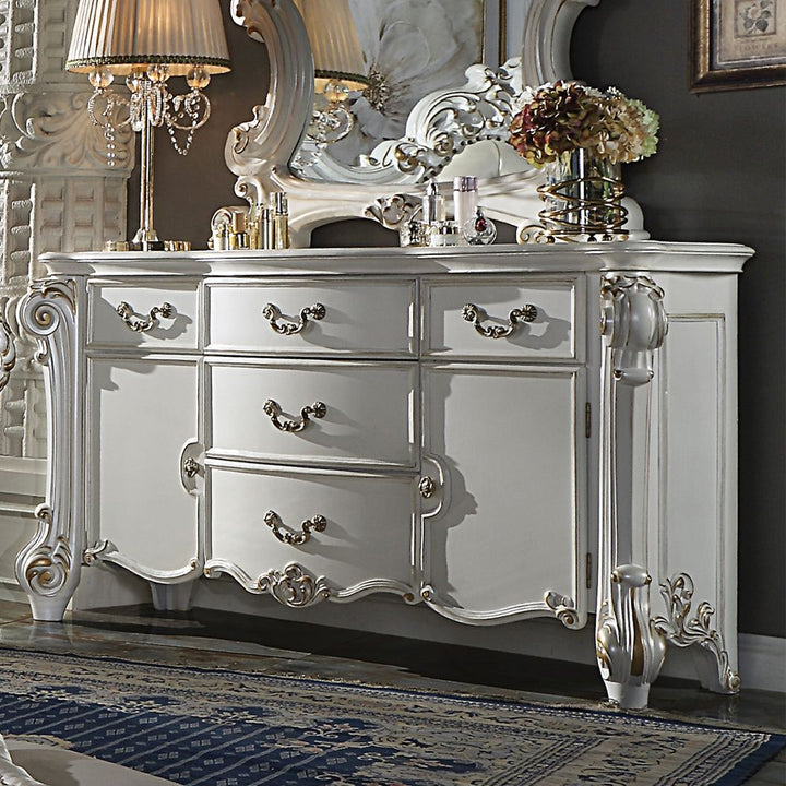 Acme Furniture Vendome Dresser in Antique Pearl Finish BD01342