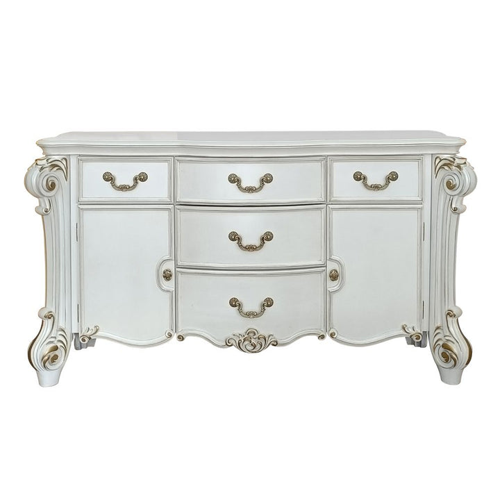Acme Furniture Vendome Dresser in Antique Pearl Finish BD01342