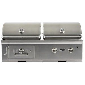 Coyote Centaur 50-Inch Built-In Propane Gas/Charcoal Dual Fuel Grill - C1HY50LP