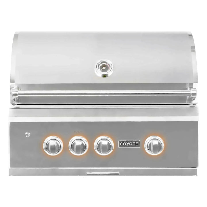 Coyote S Series 30 inch Built in grill with Rotisserie and Infared