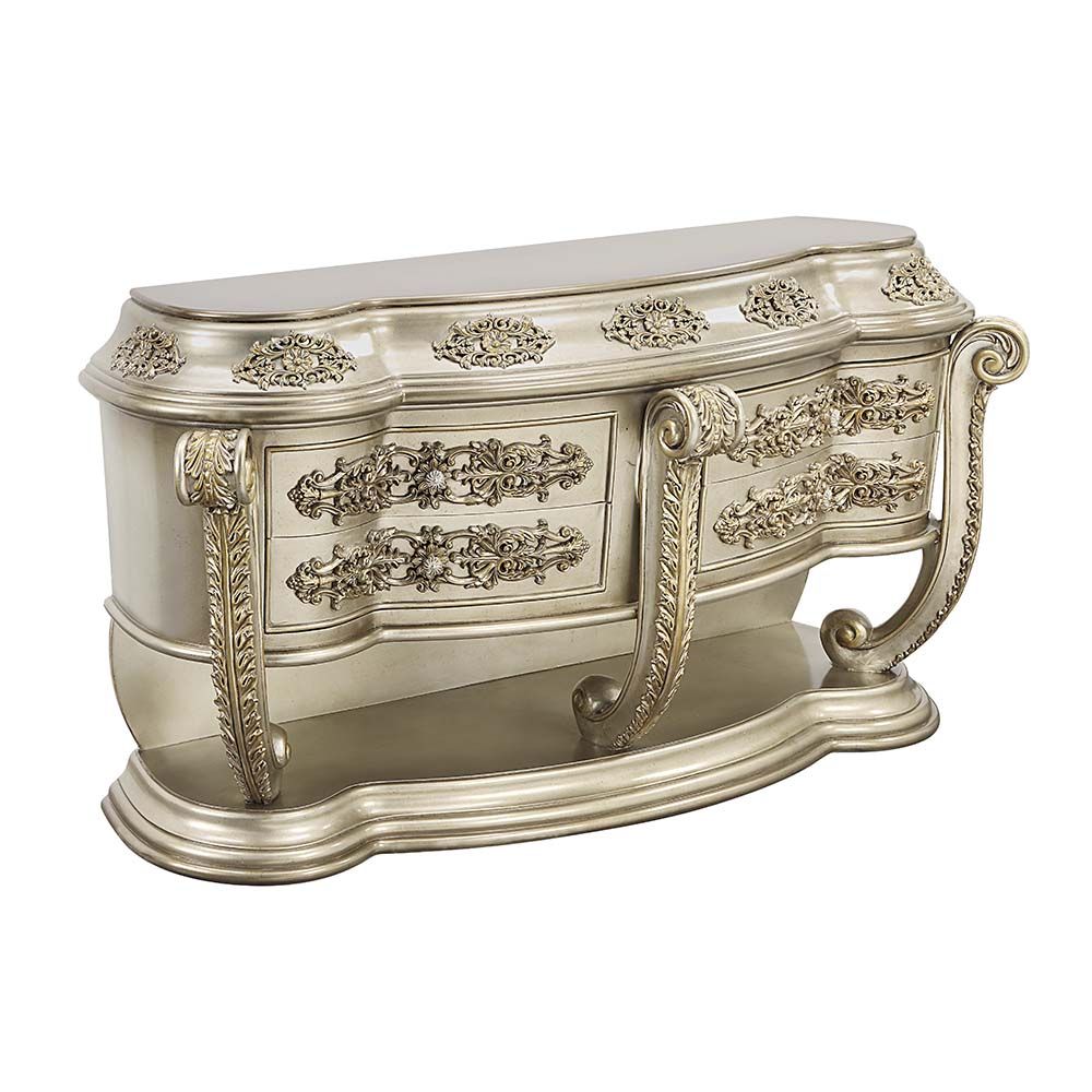 Acme Furniture Danae Server  in Champagne & Gold Finish DN01201