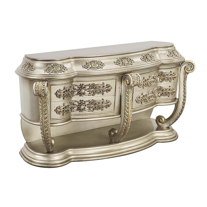 Acme Furniture Danae Server  in Champagne & Gold Finish DN01201