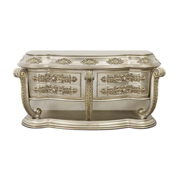 Acme Furniture Danae Server  in Champagne & Gold Finish DN01201