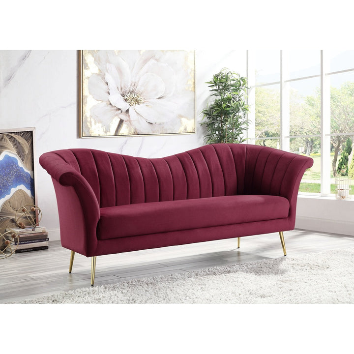 Acme Furniture Callista Sofa in Red Velvet LV00202