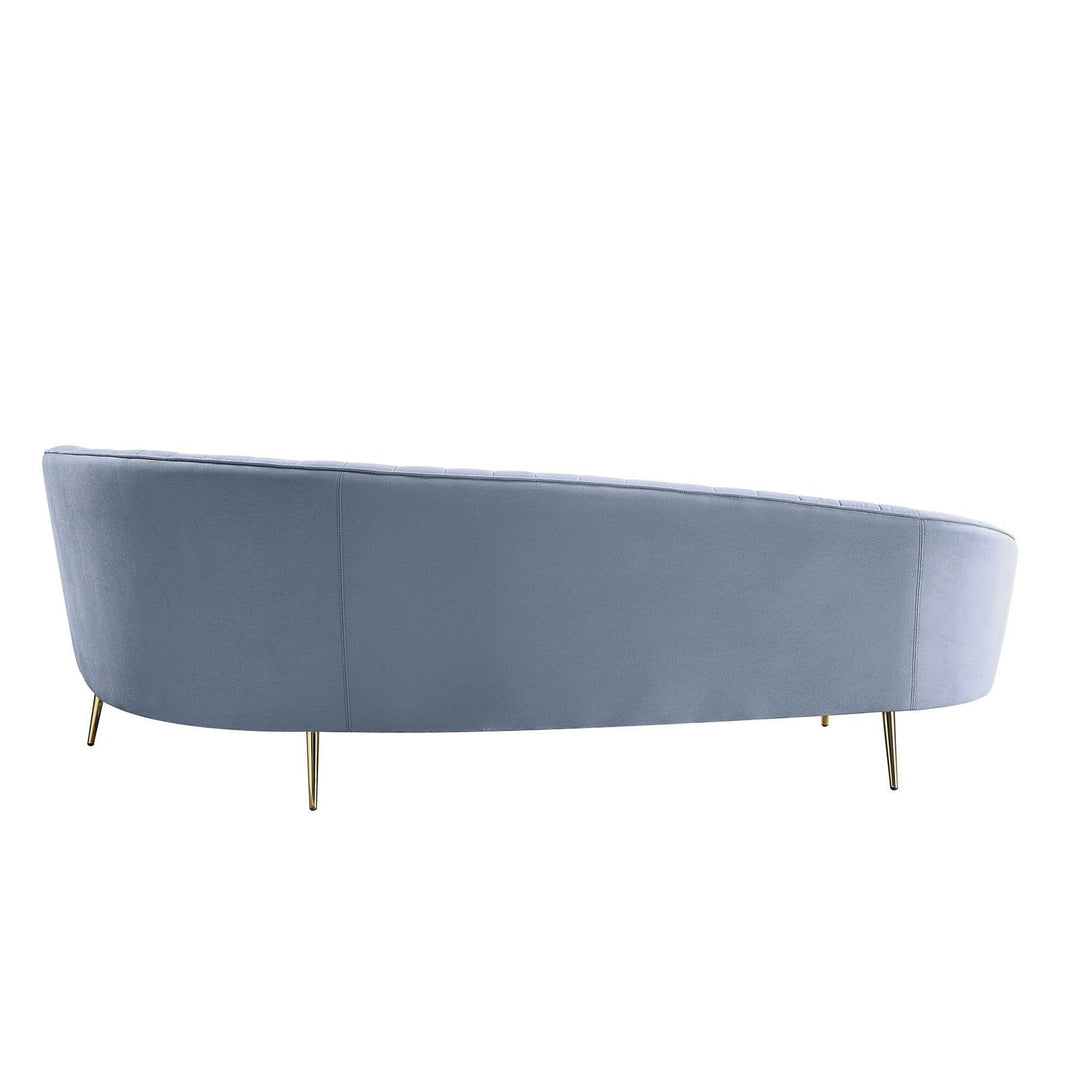 Acme Furniture Ballard Sofa in Light Gray Velvet LV00204