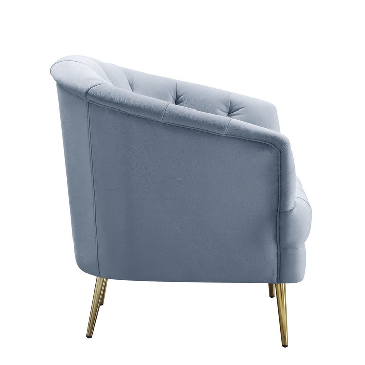 Acme Furniture Bayram Sofa in Light Gray Velvet LV00207