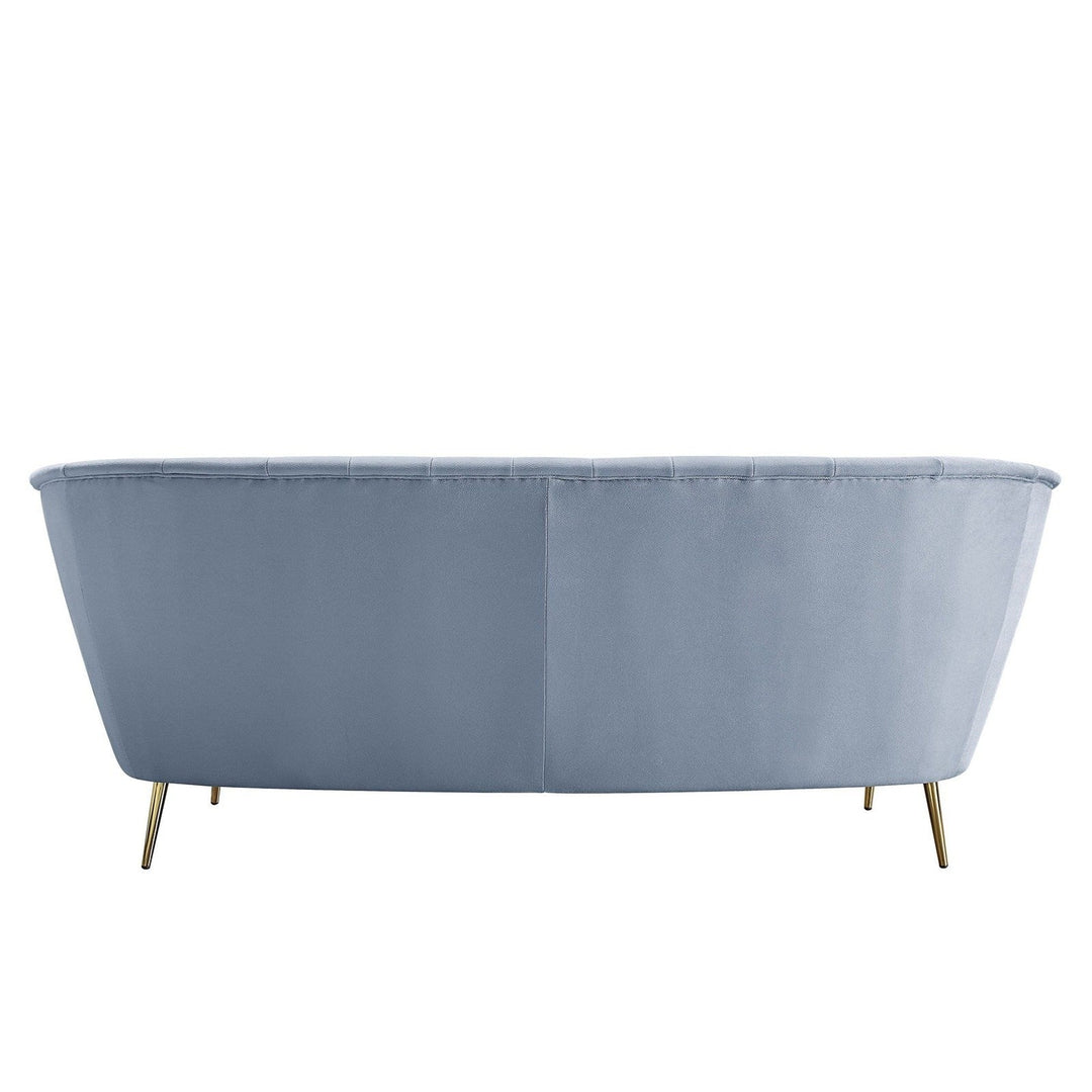 Acme Furniture Bayram Sofa in Light Gray Velvet LV00207