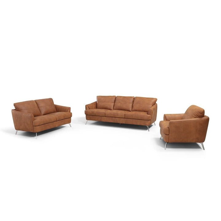 Acme Furniture Safi Loveseat in Cappuccino Leather LV00217