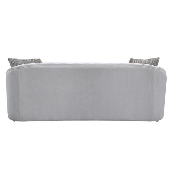 Acme Furniture Mahler Sofa W/4 Pillows in Beige Linen LV00578