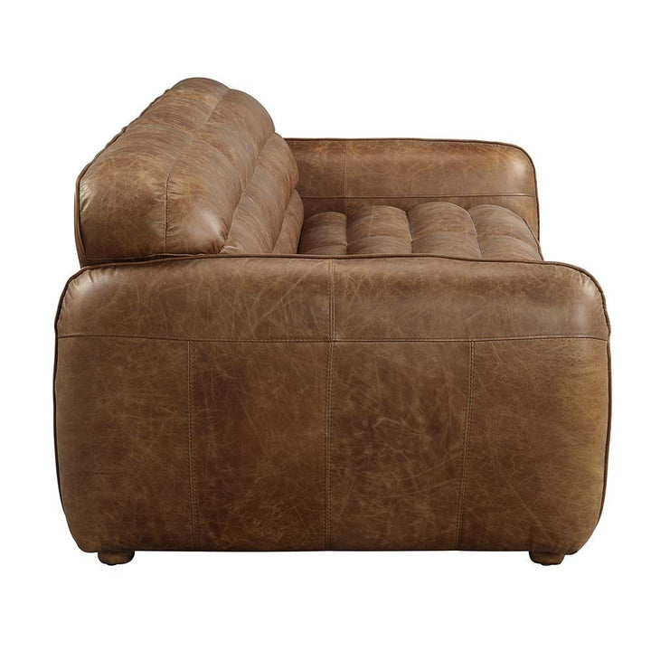 Acme Furniture Rafer Sofa in Cocoa Top Grain Leather LV01020