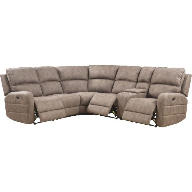 Acme Furniture Olwen Power Motion Sectional Sofa 54590