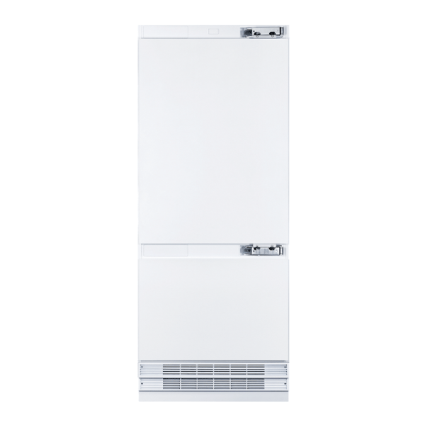 Hallman 30" Built-in Refrigerator with 11.5 cu. ft. and Bottom Freezer with 4.5 cu. ft. a total 16.0 Cu. Ft., Panel Ready
