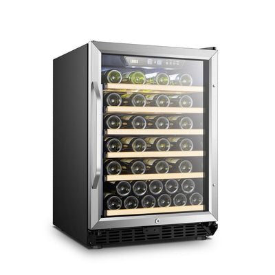 Lanbo LW52S (Built In or Freestanding) Compressor Wine Cooler - 52 Bottle Capacity