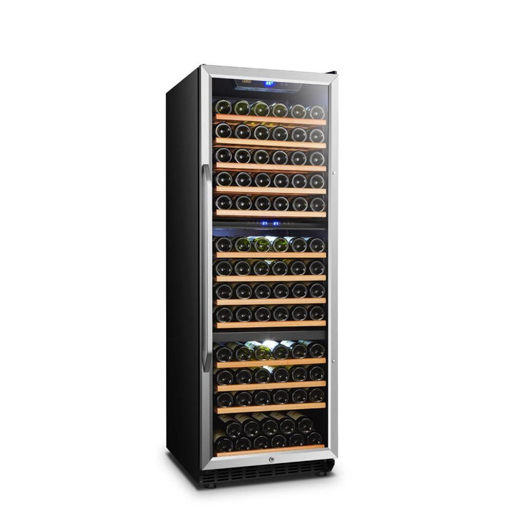 Lanbo LW144T Trible Zone (Built In or Freestanding) Compressor Wine Cooler - 149 Bottle Capacity