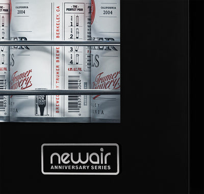 Newair Limited Edition Anniversary Series 100 Can Beverage Fridge (NBCA20BK00)