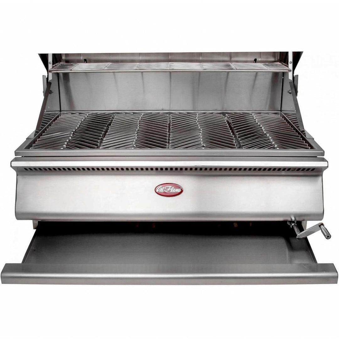 Cal Flame G Series 32 Inch Built-In Charcoal Grill BBQ18G870