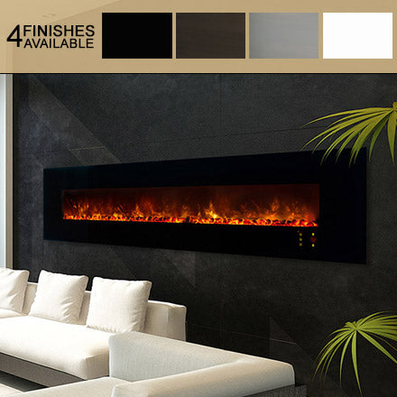 Modern Flames Ambiance 100-In Wall Mount Electric Fireplace