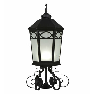 Meyda Lighting 16"W Restored Taft 1 LT Lantern Post Mount 113855