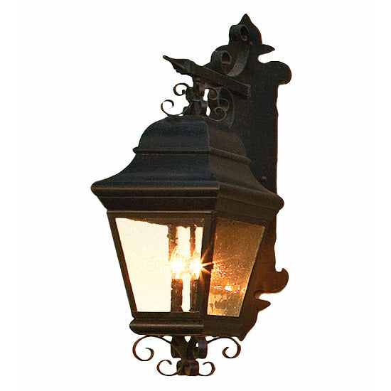 Meyda Lighting 11"W Vincente Lantern Wall Sconce 118857