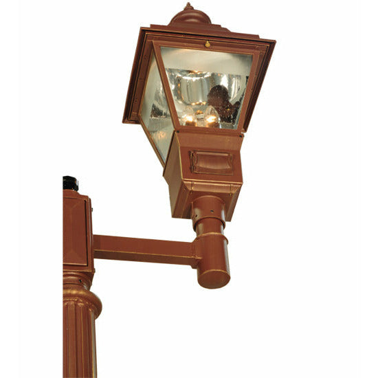 Meyda Lighting 46" Long Carefree 2 Lantern Outdoor Street Lamp 136361