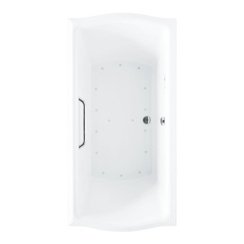 TOTO Clayton 66" x 36" Air Jet Acrylic Bath with Ultra-Quiet Blower, Slip-Resistant Surface - ABR789