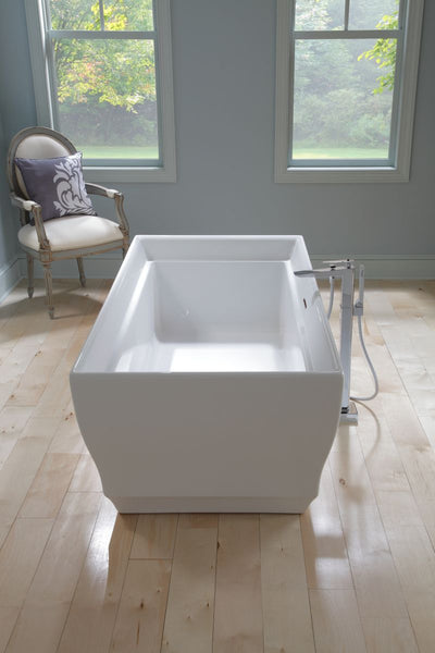 TOTO Aimes Freestanding Bathtub in Cotton White - ABF626N