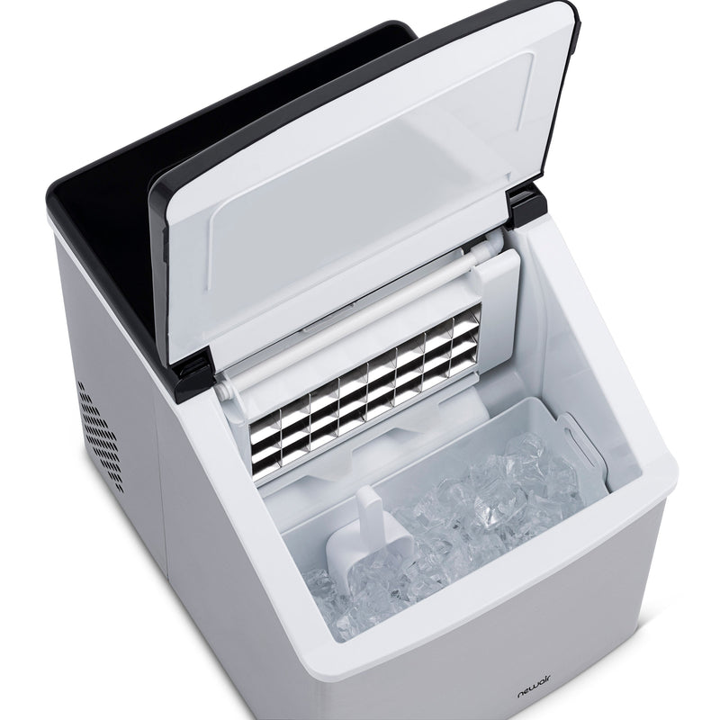 Newair Countertop Clear Ice Maker, 40 lbs. of Ice a Day with Easy to Clean BPA-Free Parts (Clearice40)