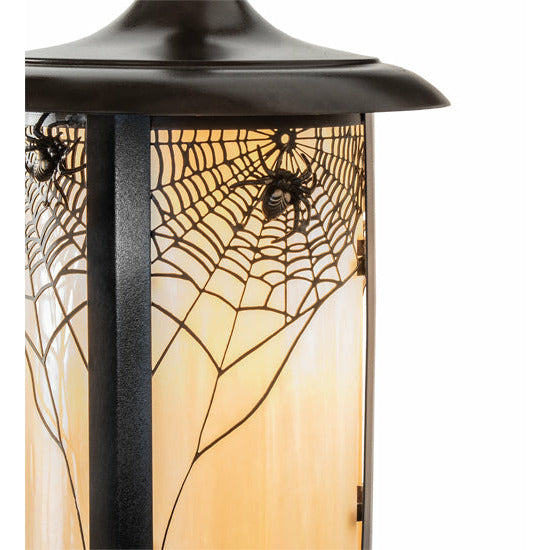 Meyda Lighting 8" Wide Fulton Spider Web Hanging Wall Sconce 166026