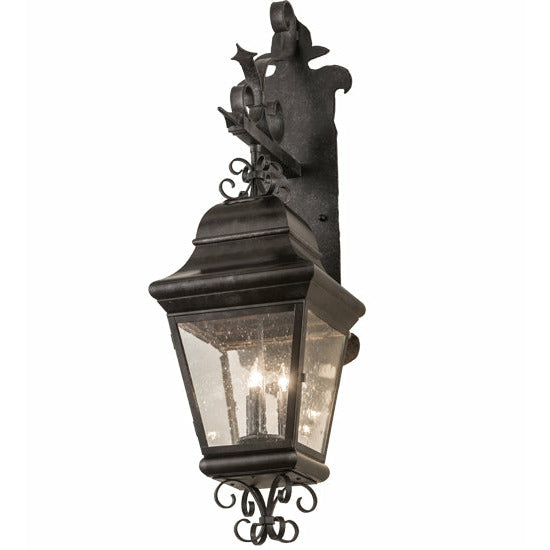 Meyda Lighting 11" Wide Monaco Lantern Wall Sconce 186664