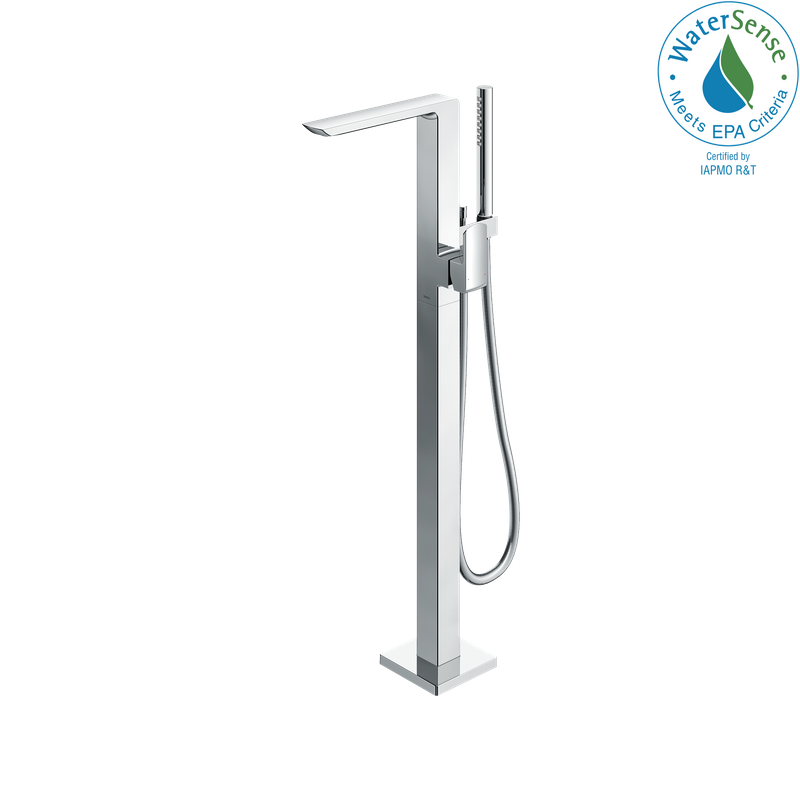 TOTO GR Single-Handle Freestanding Tub Filler Faucet in Polished Chrome