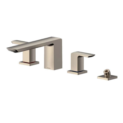 TOTO GR Two-Handle Roman Tub Filler Faucet in Brushed Nickel