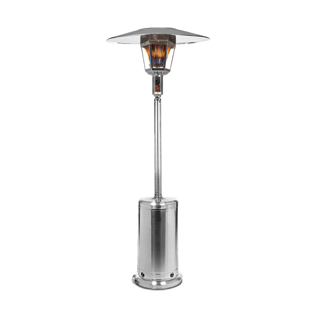 RADtec RF-SS - 96" Real Flame Heater, Outdoor Propane Patio Heater 40,000 BTU Stainless Steel (RF1-MT-STN-STL)